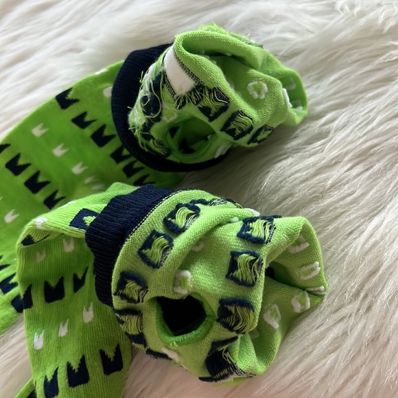 💝 $1 when Bundled 💝 12th Fan Seattle Arm Warmers with Thumb Holes Adult Size - Picture 11 of 11